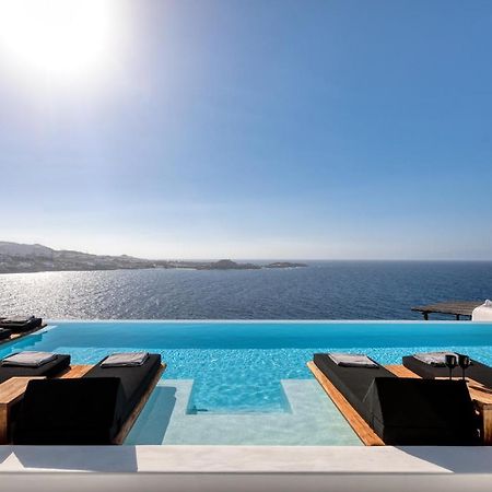 Psarou Black Villa 2 Exterior photo
