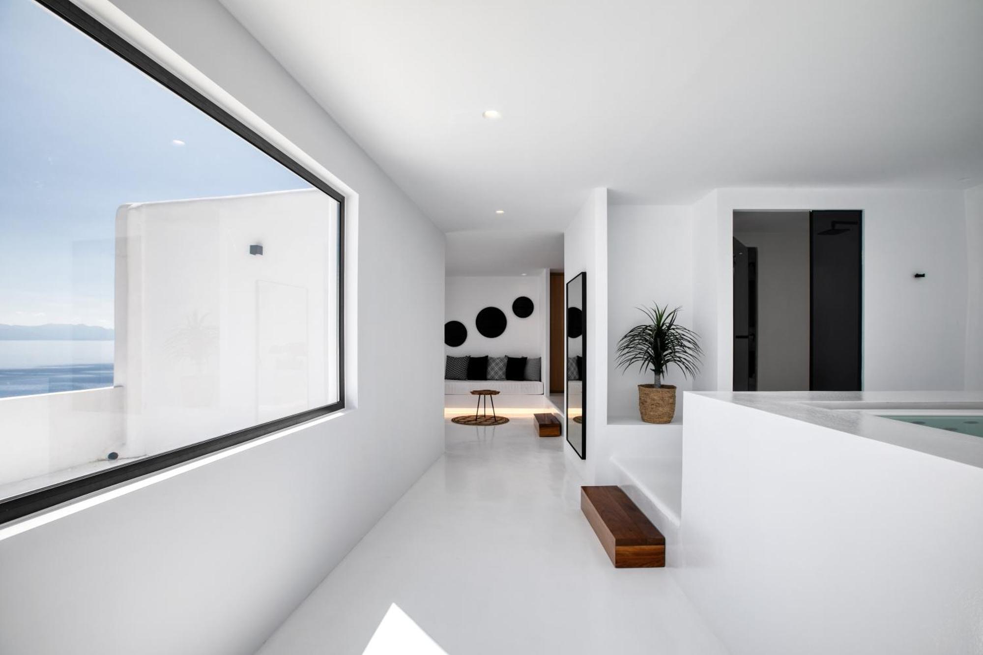 Psarou Black Villa 2 Exterior photo