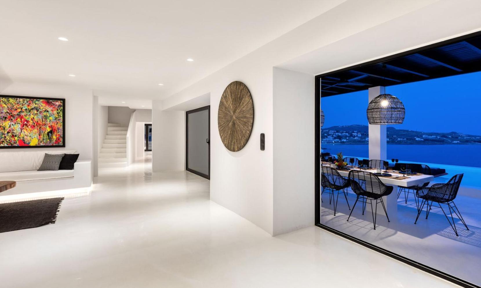 Psarou Black Villa 2 Exterior photo