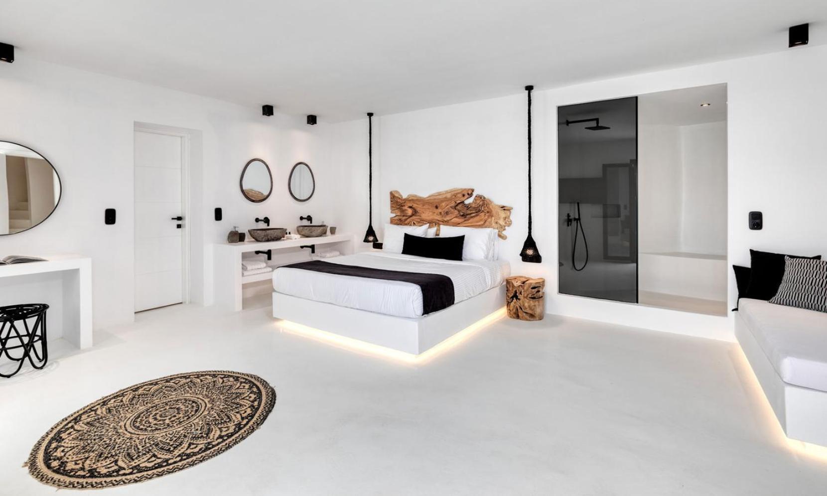 Psarou Black Villa 2 Exterior photo